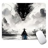 【Taille idéale pour une utilisation quotidienne】 Mesurant 24 × 20 cm, ce tapis de souris offre suffisamment d'espace pour un mouvement confortable de la souris sans prendre trop de place sur votre bureau ; idéal pour le bureau, la maison ou les voyages.