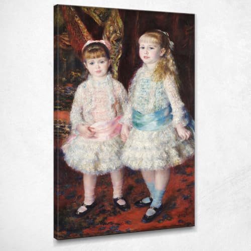 Toile imprimée Renoir Rose et Bleu pour revivre la magie de l'impressionnisme