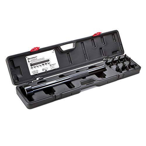 Powerbuilt Inner Tie Rod Kit, Install and Remove Tie Rods, Tool Set Services Vehicles, Trucks, SUVs, Storage Case - 641449