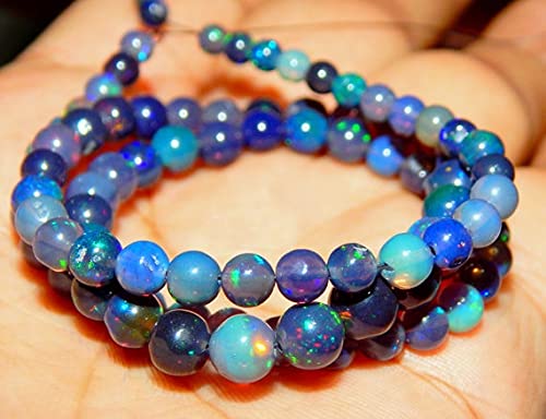 Larimar Naturel Heishi LKBEADS : Finition Lisse sans Défaut pour Bijoux