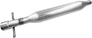 Walker 21665 Direct Fit Exhaust Resonator 2.5" Inlet 2" Outlet for Chevy Malibu Pontiac G6 Saturn Aura - OE Sound & Performance