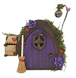 Puerta de hadas o duendes decorativa