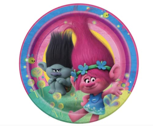 Unique Round Dinner Paper Plates - 9