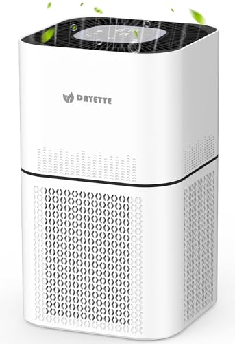 HEPA 14 Air Purifiers for Home Large Room Up to 2200ft², DAYETTE Air Purifiers for Bedroom with Air Quality Sensor, Remove 99.97% of Dust, Odor, Pets Dander, Smoke