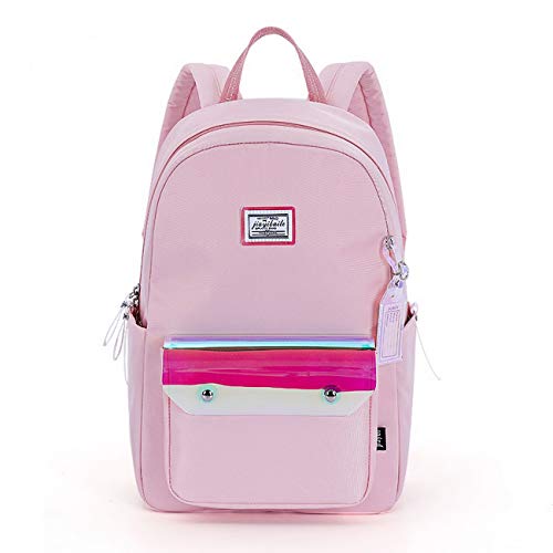 Preisvergleich Produktbild Acmebon Wasserdichter Rucksack für Mädchen Stylische Schultasche für Kinder Rosa