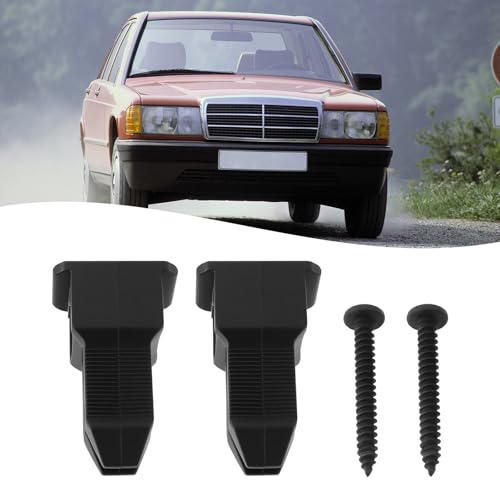 eMagTech 2-teiliger Frontscheinwerfer-Montageclip A201820001402 2018200014 Kompatibel mit Mercedes W201 190E