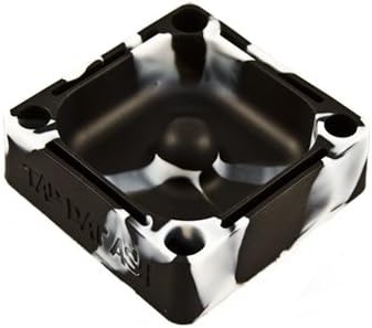 Tap Dat Ash Premium Silicone Ashtray - Limited Edition - Black & White
