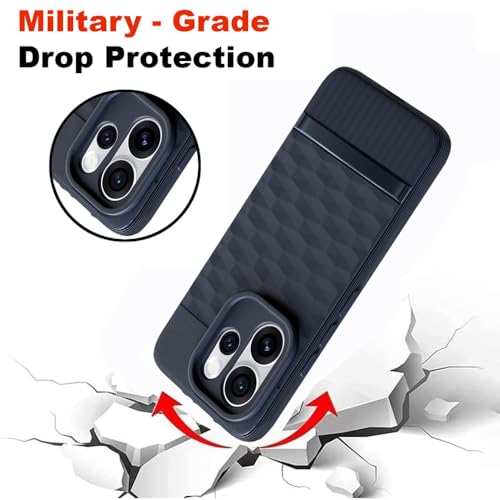 Image of Shockproof Case Compatible with Oppo Reno15 Pro 5G / 15 Pro Mini 5G | Full Camera Protection | TPU Flexible Back Cover for Oppo Reno15 Pro 5G / 15 Pro Mini 5G (Steel Blue)