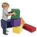 Factory Direct Partners 10414-AS SoftScape Stack-a-Block Big Foam Construction Building Blocks, Soft Play Set for Toddlers and Kids (6-Piece Set) - Assorted