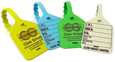 Equipment Inspection TAG Colour Easy Coded Lifting Equipment System Tags (Green)