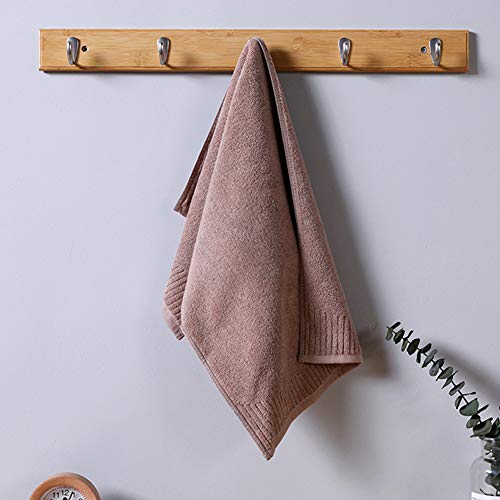 croselyu Toalla de mano absorbente y lavable de algodón puro, 34 x 74 cm, 1 pieza (gris) Cover