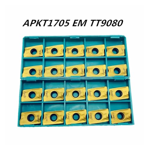 10PCS APMT1135 APMT1604 PDER TT9080 herramientas de torneado miniatura 5