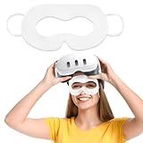 FUYAHA VR Face Cover Disposable Hygiene VR Face Eyes Mask Pads Facial Interface for Meta Quest 3 Quest 2, Accessories for Apple Vision Pro (Set 50, White)