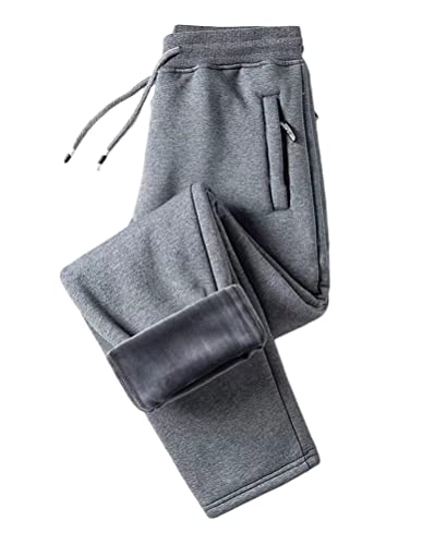 Minetom Jogginghose Herren Winter Fleece Gefüttert Warme Trainingshose...