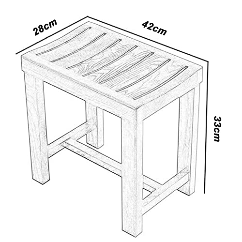 Tabouret de salle de bain confortable et sûr pour préserver l'autonomie