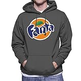 fantakuchen chefkoch Herren Kapuzenpulli Fanta Circle Logo Men\'s Hooded Sweatshirt