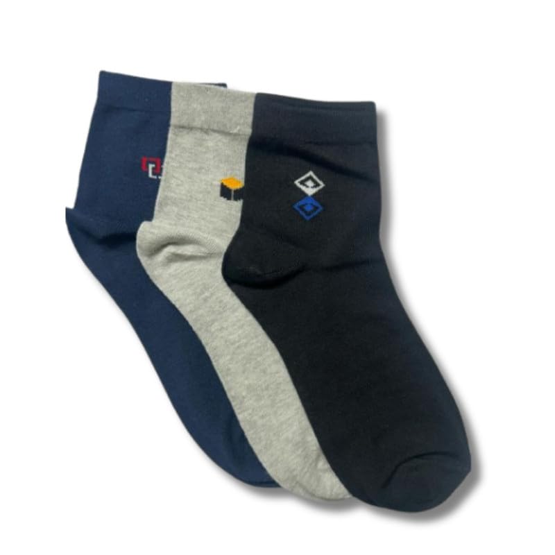 Ankle Length Socks/Anti Static & Sensitive To The Skin | Lc 1029| Pack of 3-image-43