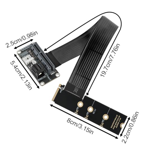 RGEEK M.2 NVME to PCie 4.0 x4 Riser Extension Adapter Card by RGEEK - Used condition - Image 5
