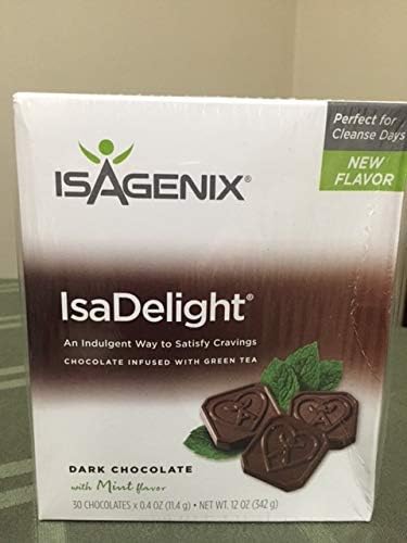 Isagenix IsaDelight Dark Chocolate with Mint flavor
