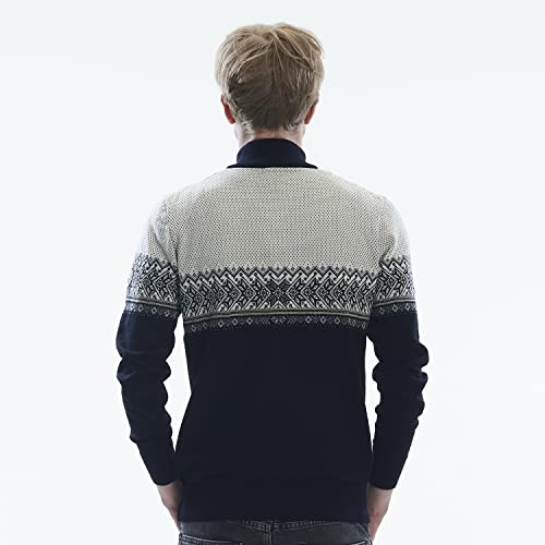 Dale of Norway Hovden Men’s Sweater - 100% Merino Wool Knit Sweater - Men’s Pullover - Ski Sweater - Quarter Zip Pullover Men3