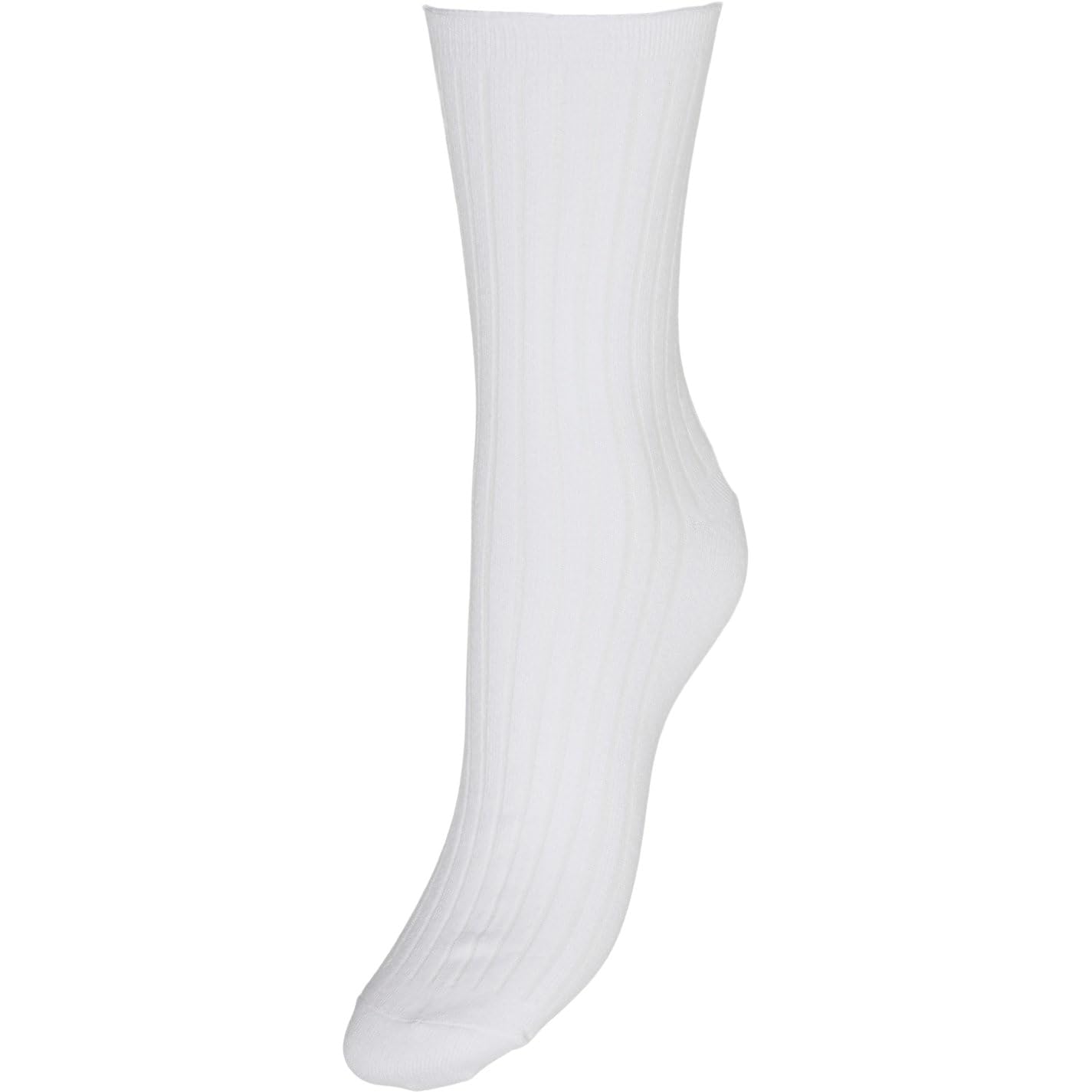 VERO MODA Women's Vmena Noos Socks, Snow White, One Size