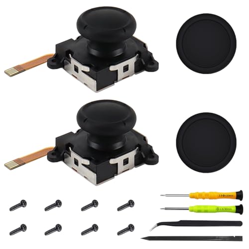 ZHUROUPU �X�C�b�`for Joy-Con�̂��߂̃z�[�����ʂ̃W���C�X�e�B�b�N�̎��ւ��A�Ή��X�C�b�`OLED/Lite�̂��߂̑Ή�for �C�V���X�C�b�`�̂��߂̕Y��3D�̃A�i���O�̃W���C�X�e�B�b�N�����A�C���p��t���Ă��鍶/�E�̃W���C�X�e�B�b�N��