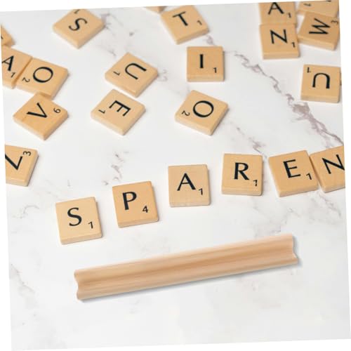 Organizador de madera para juegos y dominó miniatura 7