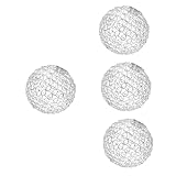 Plafonniers - 💡 la conception creuse de l'abat-jour en cage permet de remplacer facilement les ampoules et protège bien l'ampoule, maximisant la lumière.
