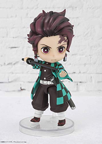 Image of TAMASHII NATIONS - Demon Slayer: Kimetsu no Yaiba - Kamado Tanjiro, Bandai Spirits Figuarts mini Action Figure