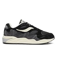 Saucony Unisex Grid Shadow 2 Sneaker, Black/Cream, US M9W7