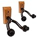 Guitar Wall Mount Hanger 2 Pack - Bass, Acoustic, Electric Guitar Hanger, Ukulele Holder, Drywall Anchor to Prevent Wall Damage - Guitar Hooks and Guitar Accessories