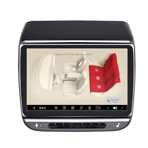 Écran d'affichage arrière de 7,2 Pouces pour Tesla Model 3 2017-2023 et Model Y 2019-2024 Android...