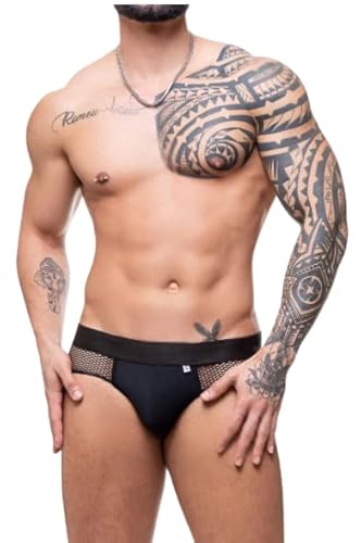 JOCKSTRAP CUECA COM ARRASTÃO ABERTO ATRÁS