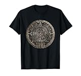 Aztec Calendar Maya Sun Mexican Art Gifts Tee.