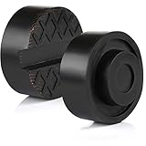LIHAO ジャッキパッド 2個入 ジャッキ ゴム アダプター φ65mm ジャッキスタンド ジャッキアップアダプター アタッチメント ゴム 超高耐久
