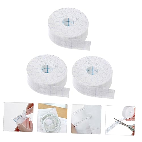 Mipcase Chapéu Antissuor De Decote Com 3 Rolos Fita Antissuor Fita De Axila Protetor De Faixa Antiss