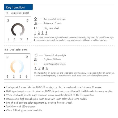 Gradation for Alexa Home et commande murale pour régler vos rubans LED - 7