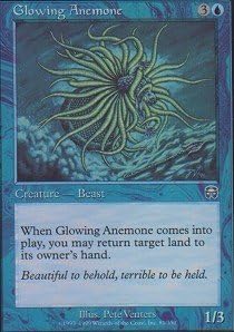 Magic The Gathering - Glowing Anemone - Mercadian Masques