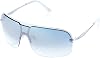 Rocawear R1487 Metal Shield Uv400 Protective Rectangular Sunglasses. Gifts for Men with Flair, 135 Mm