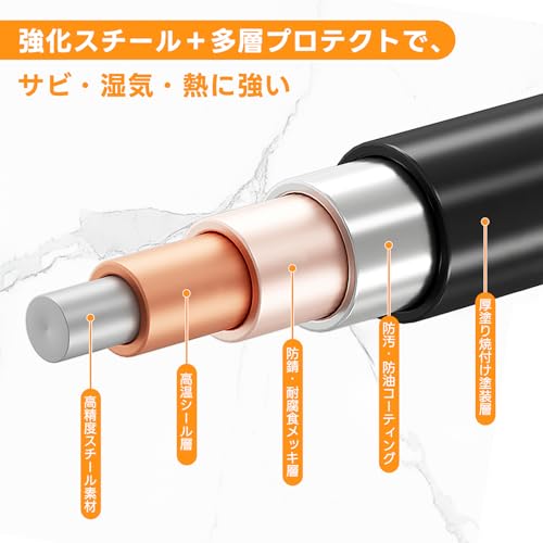 キッチンワゴン キャスター付き 収納カート 収納ワゴン バスケットラック 大容量5段 取り外し・高さ調整可能 取っ手付き 台所収納 炊飯器対応 組立簡単 幅42×奥行32×高さ105cm 総耐荷重50kg [5]