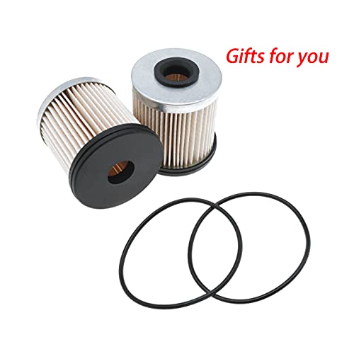 Ifjf R12H (R12T Upgrade) Fuel Water Separator Marine Complete Combo - Replaces S3240 120At Npt Zg1/4-19 Automotive Replacement Spin-On Filter Includes 2 Fittings 2 Plugs #TOP3