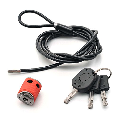 デイトナ バイク用 盗難抑止ロック ストロンガーケーブルロック レッド 97493