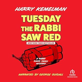 Tuesday the Rabbi Saw Red Audiolibro Por Harry Kemelman arte de portada