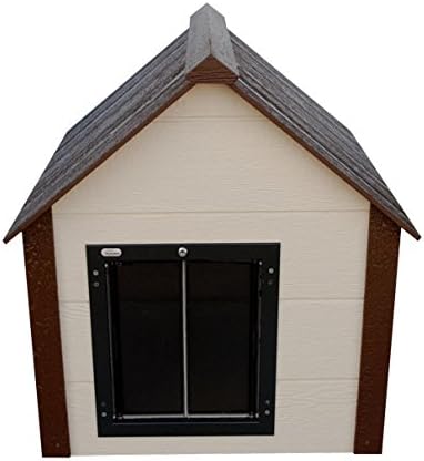 Climate Master Plus Insulated Dog House w Door - Large