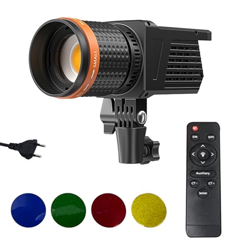 Foco COB 40W con lente ajustable para evitar edición de color