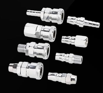 キシューンバルブ【5点セット】エアーホース カプラー ソケット