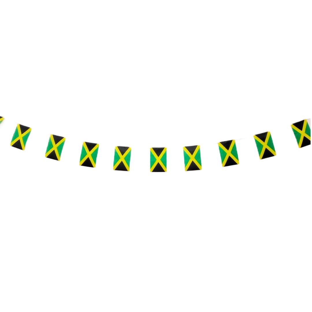 Guirlande de Drapeaux de la Croatie - 40 Fanions pour Décoration de Jardin