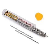 Gyros Micro Drill Bit Set of 12#77 Drill Bits–Small Drill Bits for Jewelry, Plastic and Soft Metal–M