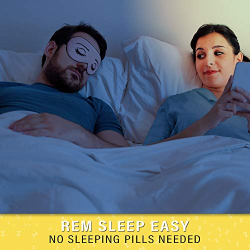 Image of Silk Sleep Eye Mask for Men Women, Comfortable Super Soft Eye Mask with Adjustable Strap, 100% Pure Silk, Works with Every Nap Position, Ultimate Sleeping Aid Blindfold, Blocks Light, Jersey Slumber