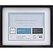 Realspace? Photo/Document Frame, Gallery, 11" x 14", Matted For 8-1/2" x 11", Black/White